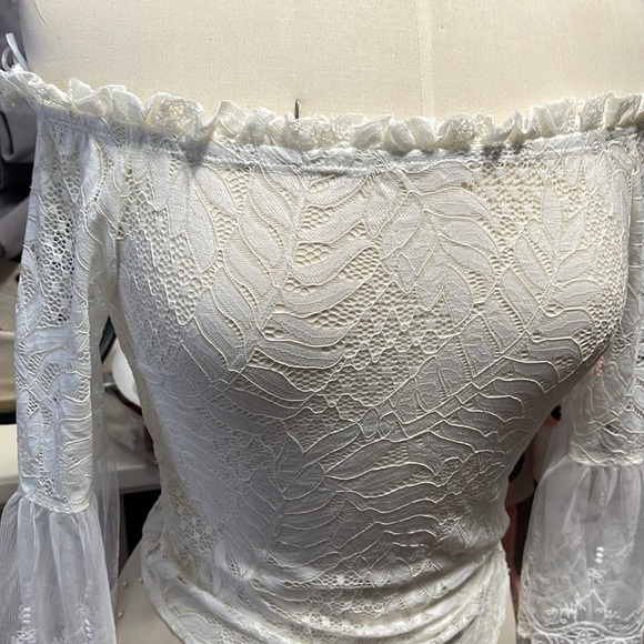 White bodysuit - Picture 3 of 3